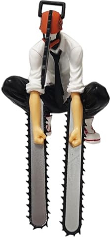 REOZIGN Power Figurine, Chainsaw Man PVC Handmade Cosplay Collectibles Souvenirs for Anime Fans Gifts (A)