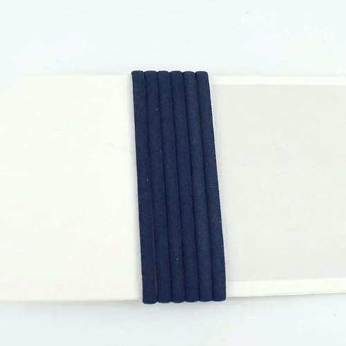 Banda elástica de 5/10/20 m (3/5 mm) para coser sujetadores, elásticos de colores, cuerda para colgar en las orejas, zapatos, ropa interior, accesorios de bandas de goma, azul marino, 5 mm, 10