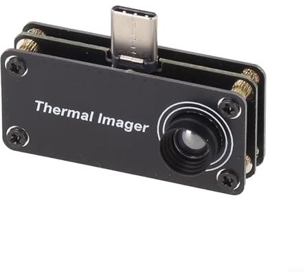 Telecamera termica a infrarossi con interfaccia di tipo C, gamma da -20 °C a 1000 °C, precisione ± 3 °C, risoluzione 32 × 32 per telefoni cellulari Android 8-12