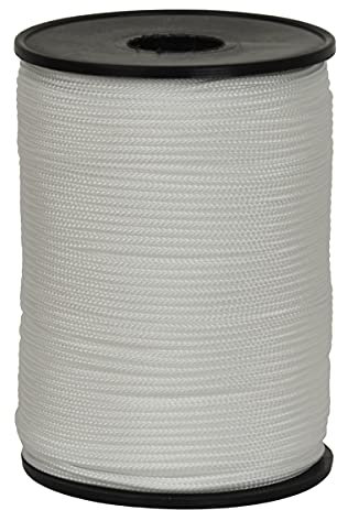 Corderie Italiane 006005933 Filo muratore, cordino edilizia bianco, 2 mm - 200 mt