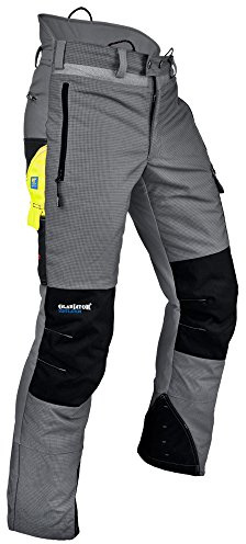 Pfanner® Ventilation Schnittschutzhose Klasse 1 Gladiator Gewebe, Farbe:grau, Größe:XXL