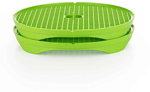 Börner Crispymaker (2er Set/Orange) • Chips Macher für die Mikrowelle • Chip Maker für kalorienarme Chips ohne Fett • Frische Chips selber machen • Kartoffelchips & Gemüsechips Maker