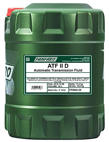 FANFARO FF8604-20 Automatikgetriebeöl (ATF) ATF 20L Kanister