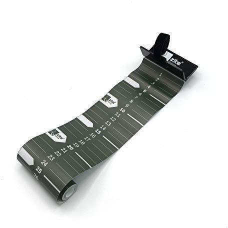 Zite Fishing Fisch-Maßband zum Angeln - Scale Aufrollbar & 120 cm Messskala - Roll-Up Measuring Tape zum Fische Messen - Angel Massband Angeln Messmatte-Angeln Abhakmatte mit Maßband Abhakmatte-Angeln