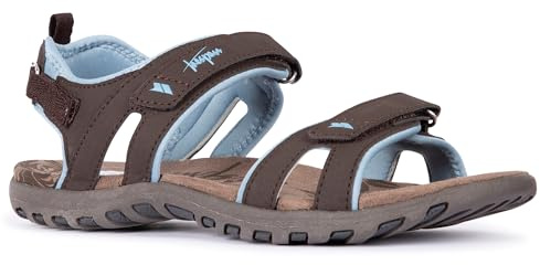 Trespass Womens Walking Sandals Serac Coffee in Size - 38