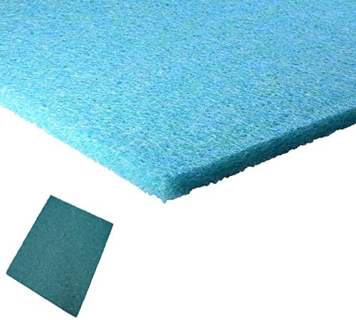 Tappetino filtrante giapponese 120 x 100 x 3,8 cm e una superficie di 300 m2/m3 materiale filtrante per filtro stagno, filtro a gravità e filtro gigante