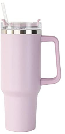 Botella de agua isotérmica de 1180 ml, botella isotérmica de acero inoxidable, botella isotérmica impermeable con asa y paja, taza de café impermeable, para casa, oficina, coche, viaje, deporte