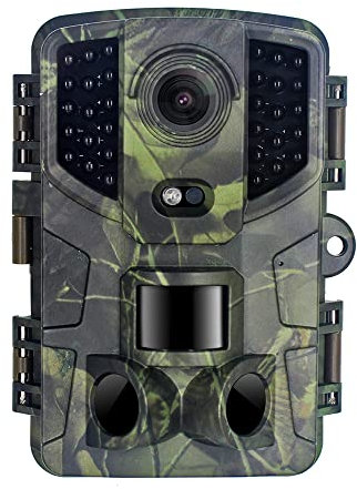 Wildtierkamera PR800. Jagdschwanzkamera 108 0p HD IP66. wasserdichte 32 Infrarotlichtspurkamera for Wildlife-Wildhirsch-Scouting