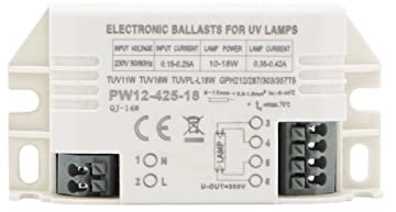 LAZIRO 22 0v 4-18w Balasta electrónica Universal