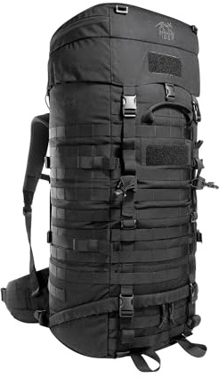 Tasmanian Tiger TT Base Pack 75 Modularer, erweiterbarer Einsatz-Rucksack 75L bis 90L Volumen, Ergonomischer Trekking-Rucksack mit Molle-System