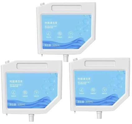 Liquide de nettoyage spécial for sol, Compatible for aspirateur Robot XiaoMi Mijia Omni B101CN/Compatible for accessoires Dreame S10 / S10 Pro 300ML(3PCS)