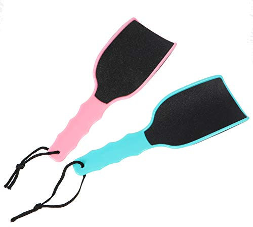 Ipetboom 2pezzi Strumenti Per Pedicure Portatili Rasp Per Inossidabile Filo Per Rimozione e Morta Ergonomico Antiscivolo Lavabile e Riutilizzabile Colori