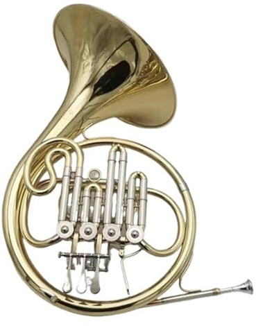 Waldhorn Musikinstrumente Waldhorn 4 Tasten Bb Messing Musikinstrument Mit Koffer