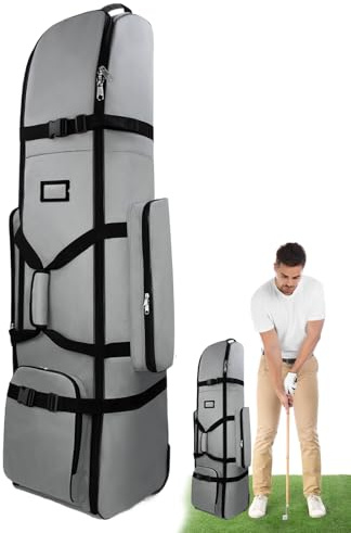 Golf-Reisetaschen für Luftfahrt – Schutzhülle für Golfschläger, wasserdichte Hülle für den Außenbereich, ideal für Reisen