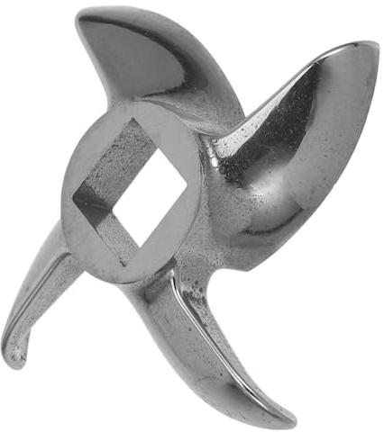 Generic Lama in Acciaio Inossidabile per Tritacarne Alta Durabilità 12-type Foro Quadrato 0.47inch e Diametro 2.48inch, Accessori per Cucina per Semplificare la Preparazione di Salsicce