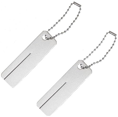 Nanchroadly 2 Pcs Fish Hook Sharpener for Fishing, Dart Sharpener Stone Fishing Hook File Tool Diamond Fishhook Sharpening Whetstones Fish Hook Grinding File for Fishing Hook Grinding