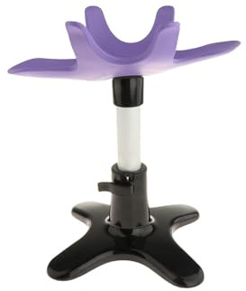 Mesa de Peluquería, de Sujeción para El Aseo, Ligera, Profesional Y Resistente, para Mascotas. Ayuda a Que El Perro Se Mantenga de Pie, Violeta