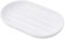 UMBRA Soap Dish Touch. Porte-savon Touch en plastique moulé. Coloris blanc. Dimension 12.7x8.3x1.9cm.