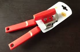Red Handled Left-Handed Can Opener