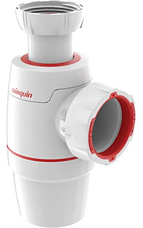 Wirquin 30722140 Sink Siphon Neo, White