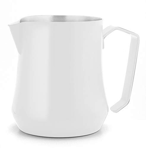 Tulip Milchkännchen Edelstahl 350 ml (weiß)