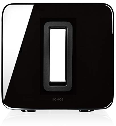 SONOS SUB Wireless Subwoofer, Gloss Black (Renewed)