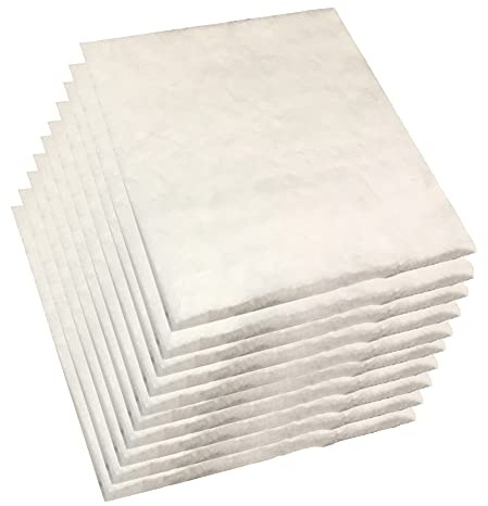 GOONSDS Manta Ignífuga Con Deflector De Aislamiento De Fibra Cerámica - Para Estufas, Hornos, Hornos, Ladrillos Refractarios, Calderas,250mmx150mmx8mm10PCS
