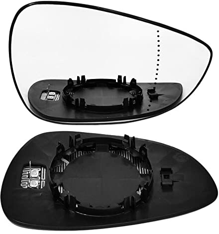 Spiegelglas Ersatzspiegelglas Außenspiegel Rechts Asphärisch Elektrisch Beheizbar passend für Ford Fiesta VI 2008-2015