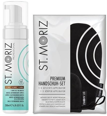 St. Moriz Professional Mousse + Premium Applikator-Set (Express)