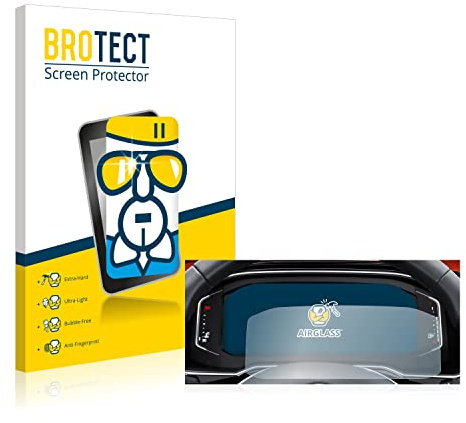 brotect Pellicola Protettiva Vetro per Volkswagen Tiguan 2021 Digital Cockpit Pro Protezione Schermo [Durezza Estrema 9H, Chiaro]