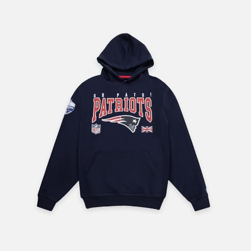 New England Patriots Unisex Football Hooded Pullover New England Patriots Kapuzenpullover (1er Pack)