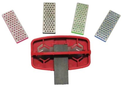 LeeQinersw Kit di Messa a Punto Smussata per Bordi da Snowboard Affilatrice per Bordi da Affilatrice per Attrezzatura da Burr Strumento per Affilare I Pa