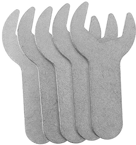 OSALADI Chiavi Multifunzionali Per Bombole Di Gas in Acciaio, Set Da 5 Pezzi Manico Lungo Ergonomico, Chiavi Inglesi Leggere e Resistenti Per Uso Domestico e Outdoor