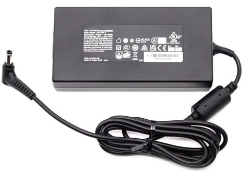 New 120W AC Adapter Compatible with MSI GF63 Thin 10UC Gaming Laptop Notebook Charger Power Supply 5.5 * 2.5 MM + Power Cord