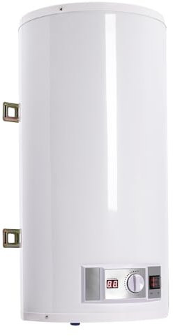 Jiumxliu Scaldacqua istantanea, 80 l, scaldabagno elettrico, 2000 W, colore bianco, dimensioni 70 x 34 cm
