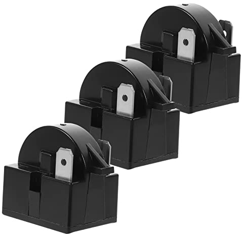 Hemobllo 3pièces Insert De Démarrage Pour Réfrigérateur Relais De Démarrage Pour Compresseur Outil De Pour Réfrigérateur Et Congélateur