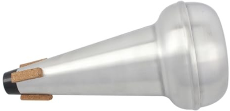 ERINGOGO Posaunendämpfer Für Tenor-zugposaune Aluminiumlegierung Für Musikinstrument Stummschaltung Für Zuhause Silber