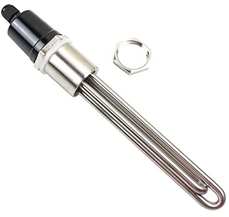 Electric Immersion Water Heater, 220v 2.5kw Immersion SUS304 Electric Tank Heater 1 BSP 32mm Thread Tubular