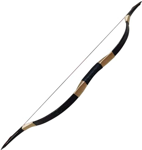 25LBS Traditional Bow 49 Handmade Practice Wooden Mongolian Beginner Recurve Bow