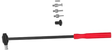 WEKADRIN Martello per Riparazione Ammaccature Auto Senza Vernice Utensile per Lattoneria Mallet Compatto per Riparazioni Lamiera Kit Portatile per Rimozione Danni Grandine e Ammaccature