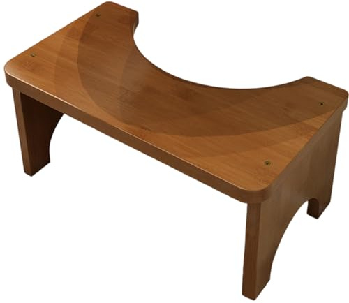 Tabouret de Toilette - Tabouret De Toilette en Bois | Marchepied WC pour Personnes Âgées,pour Adultes Et Personnes Âgées, Maison, Salle De Bain, Douche, Camping, Voyage, Dortoir