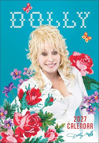 Dolly Parton 2027 Monthly Pocket Planner Calendar