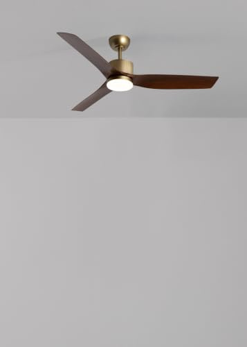 CREATE / WIND ASTORIA/Ventilatore da soffitto con luce / 43W, Silenzioso, Ø132 cm, 6 velocità, luce LED, programmabile, funzione estate - inverno
