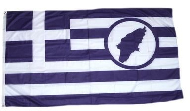 Fahne/Flagge Griechenland - Rhodos NEU