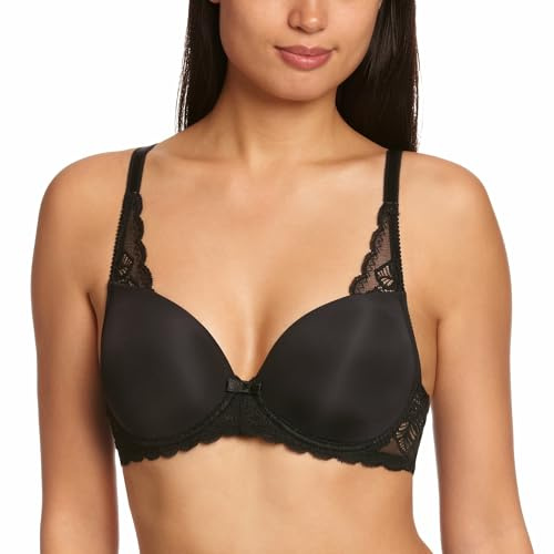 Triumph Damen BH Amourette Spotlight WHP X, mit Bügel, Gepolstert, Verstellbare Träger, 70B, Schwarz