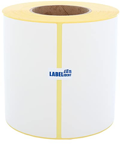 Palettenetiketten - 148 x 210 mm - 500 Thermo Versand Etiketten auf 1 Rolle(n), 76 mm, DHL, DPD, Fedex, GLS, Hermes, UPS, Thermodirekt selbstklebend, Trägerperfo.
