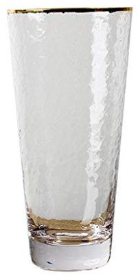 caihuashopping Wassergläser Klar Trinkglas All Purpose Cocktail Tumbler Glas Tee Tassen Glas Kaffeetasse Elegante Design Schroffe Form for Haus und Küche 11.95/15,37 Unzen Trinkglas (Size : B)