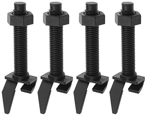 The Lord of the Tools 4pcs Repose-flèche Repose-Arc Remplacement Arc Classique Repose-flèche Vis sur Repose-flèche Accessoires Tir à l'arc pour Arcs Classiques Arcs à Tirage Droit, Noir