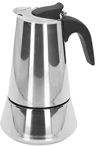Moka Pot Stovetop, Machine à Expresso En Acier Inoxydable, Cafetière Italienne, Cafetière Cubaine, Percolateur De Café Pour Cappuccino, Latte(300ml)
