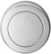 Screwless Round Blank Escutcheon Cover - Polished Chrome 50mm Door Key Plate